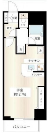 カスタリア新宿御苑の物件間取画像